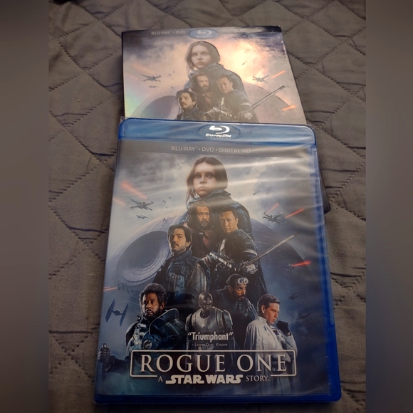 ROGUE ONE STAR WARS BLU-RAY+DVD+DIGITAL HD - Picture 1 of 3